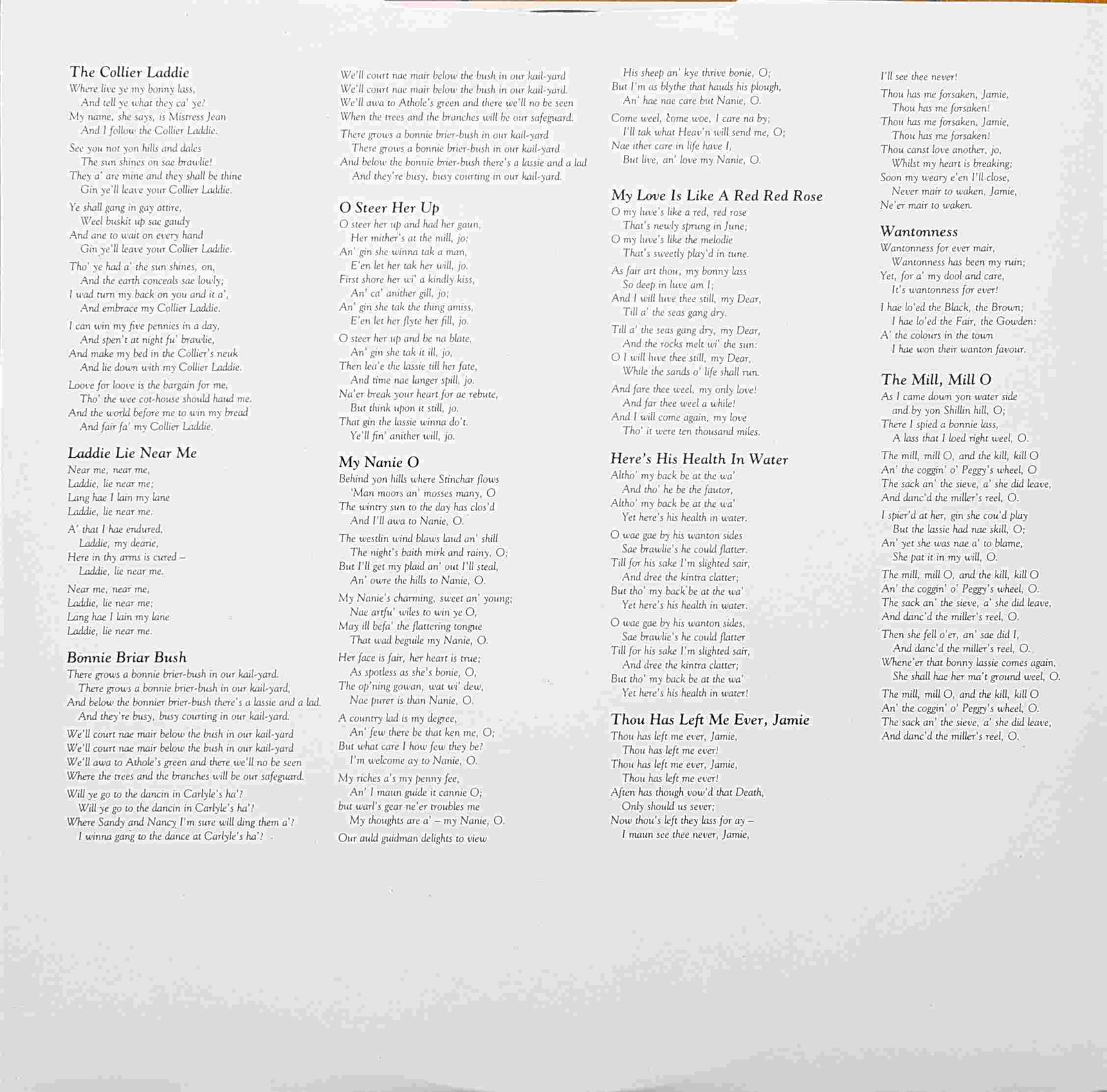 Inserts from REH 737